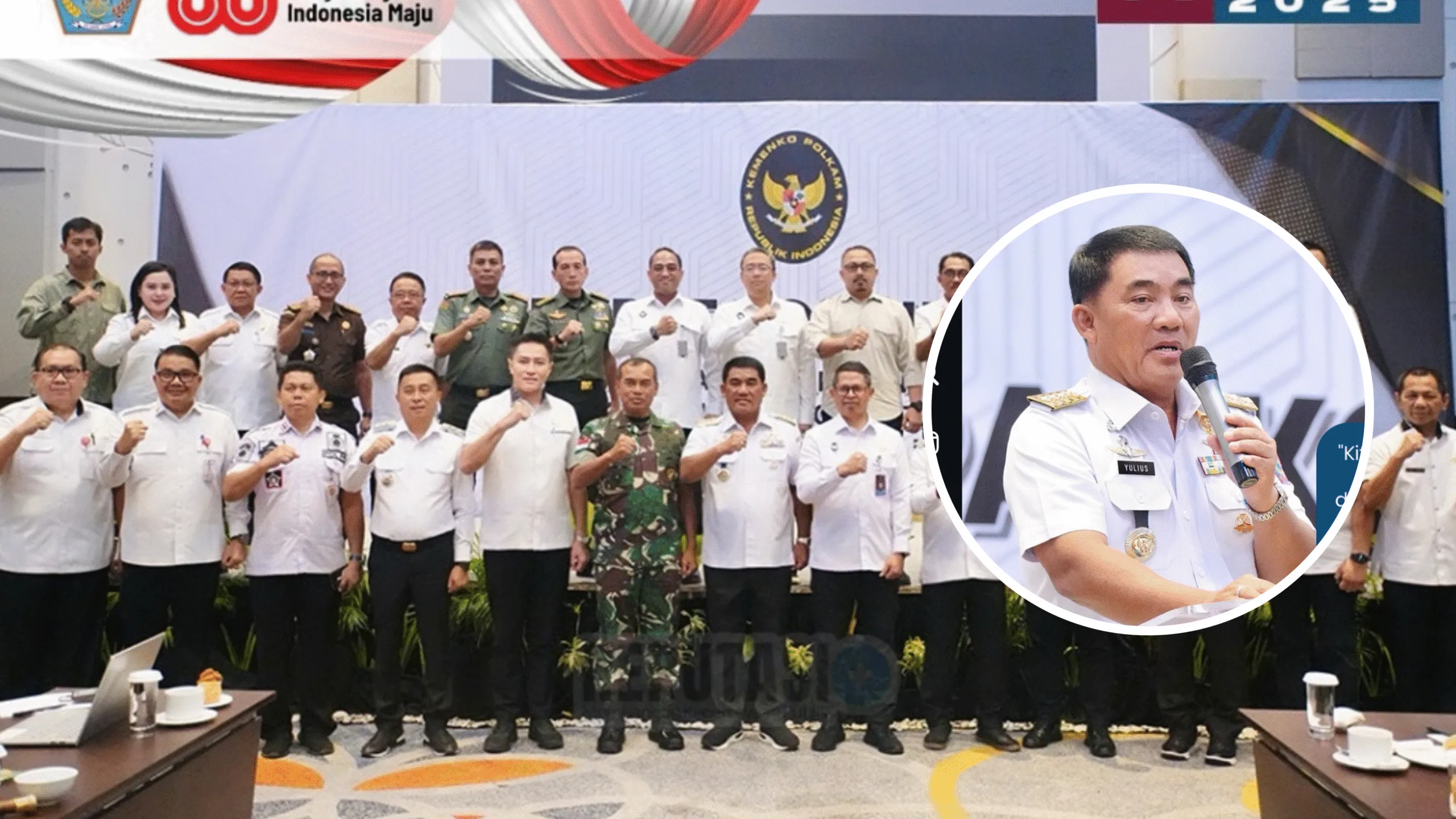 Gubernur Yulius Selvanus Tegaskan Komitmen Penguatan Komponen Cadangan di Sulawesi Utara