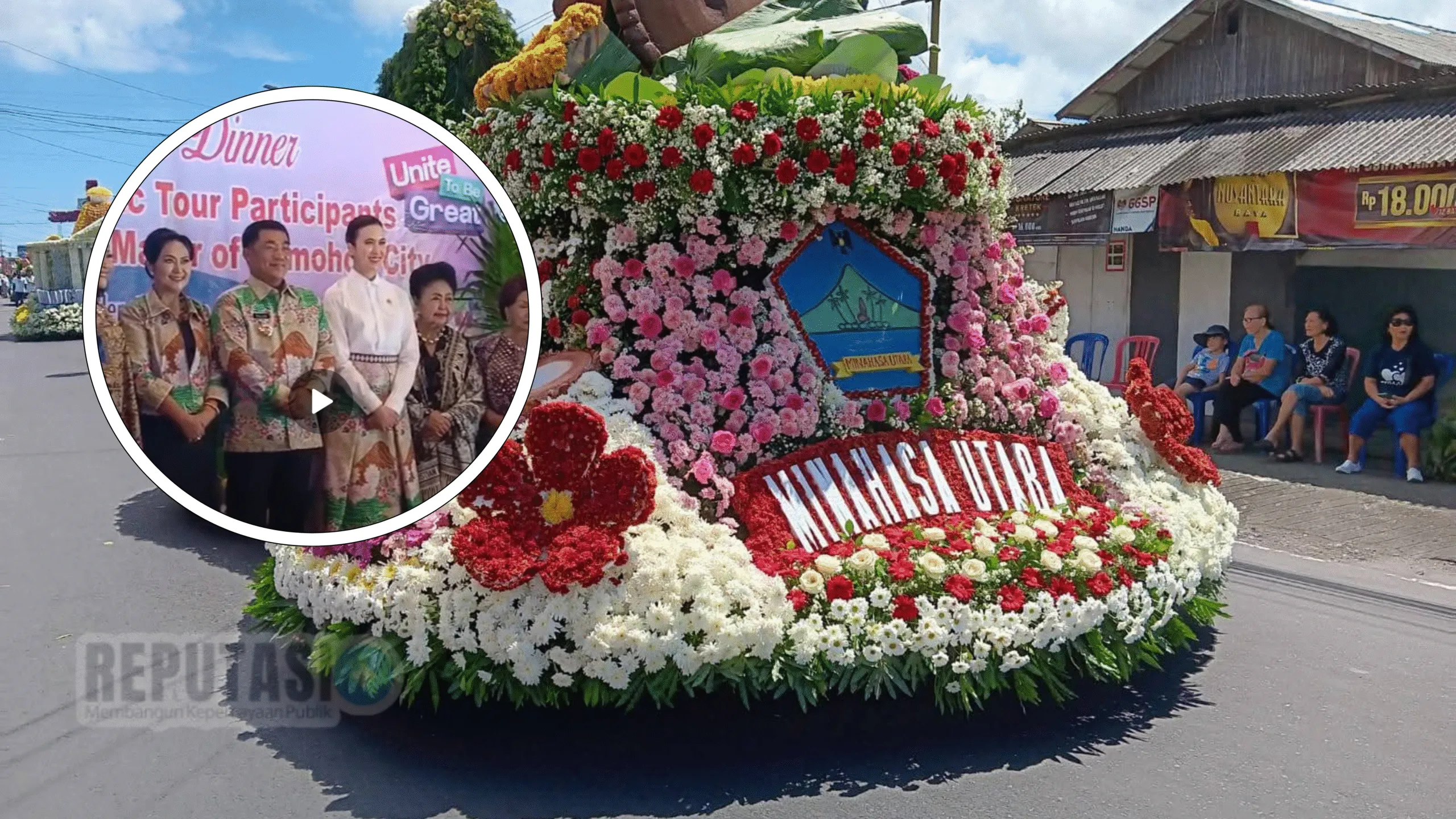Gubernur Sulut Sambut Menteri Widiyanti di TIFF 2025: “Festival Ini Bukan Sekadar Bunga, Tapi Panggung Dunia”