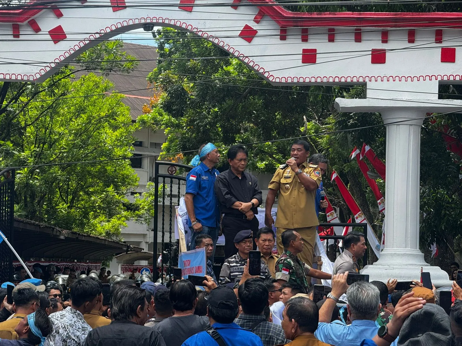 Demo Damai Buruh di Sulut Jadi Teladan Nasional