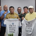 Tonaas Wangko Izhak Tambani Kawal Aksi Damai Ikatan Buruh Sulawesi Utara, Bertemu Gubernur Yulius Komaling