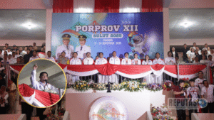 Stadion Klabat Meledak Sorak! Gubernur Yulius Selvanus Tantang Atlet Sulut Raih 10 Besar PON 2027!