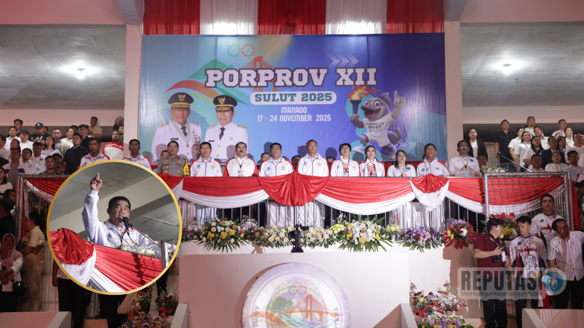 Stadion Klabat Meledak Sorak! Gubernur Yulius Selvanus Tantang Atlet Sulut Raih 10 Besar PON 2027!