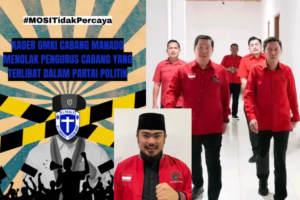 Dugaan Politik Praktis Picu Mosi Tidak Percaya GMKI Solafide terhadap Ketua Cabang Manado