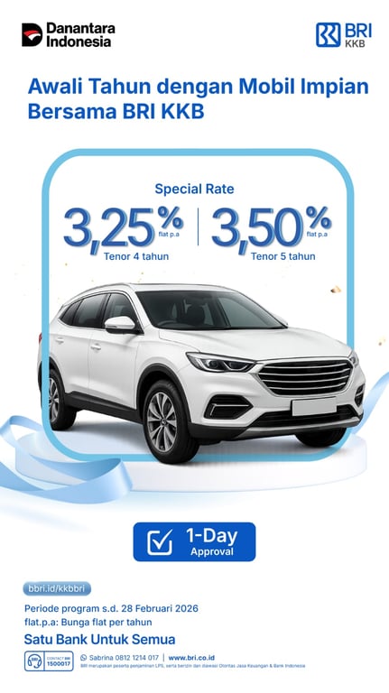 Maknai Imlek sebagai Awal Baru,  BRI Finance Hadirkan Solusi Pembiayaan yang Aman dan Fleksibel