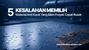 5 Kesalahan Memilih Material Anti Karat yang Bikin Proyek Cepat Rusak