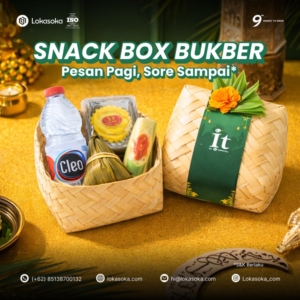 Penuhi Kebutuhan Tren Snack Box Event, Lokasoka Hadirkan “It by Lokasoka”: Pesan Hari Ini, Besok Diantar!