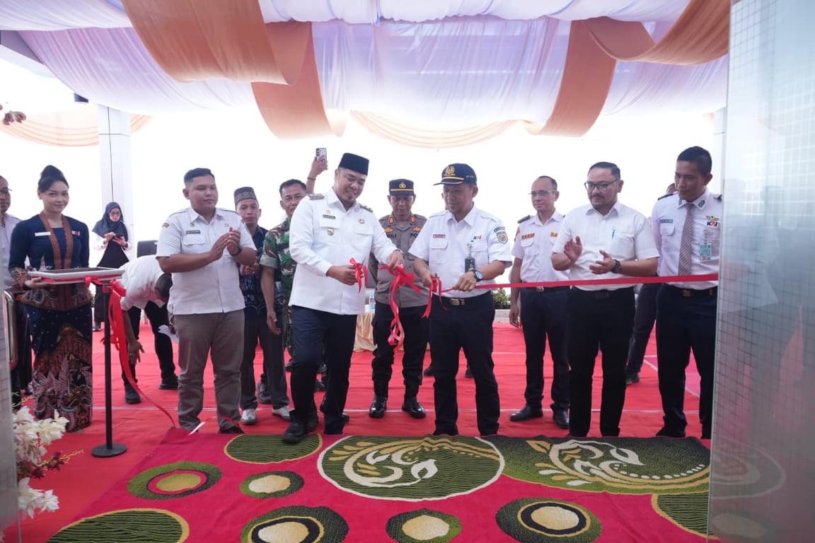 Wajah Baru Stasiun Limapuluh, Kado KAI untuk Warga Batu Bara Jelang Lebaran 2026