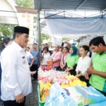 Blusukan ke Empat Daerah, Gubernur Yulius Pastikan Stabilitas Harga Pangan di Sulut