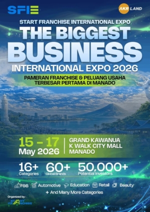 Start Franchise dan AKR Land Hadirkan Expo Franchise Pertama di Indonesia Timur