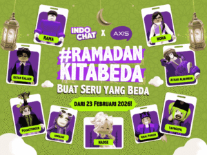 AXIS Bersama EVOS Ramaikan Roblox Lewat Aktivasi #RamadanKitaBeda di Map Indo Chat