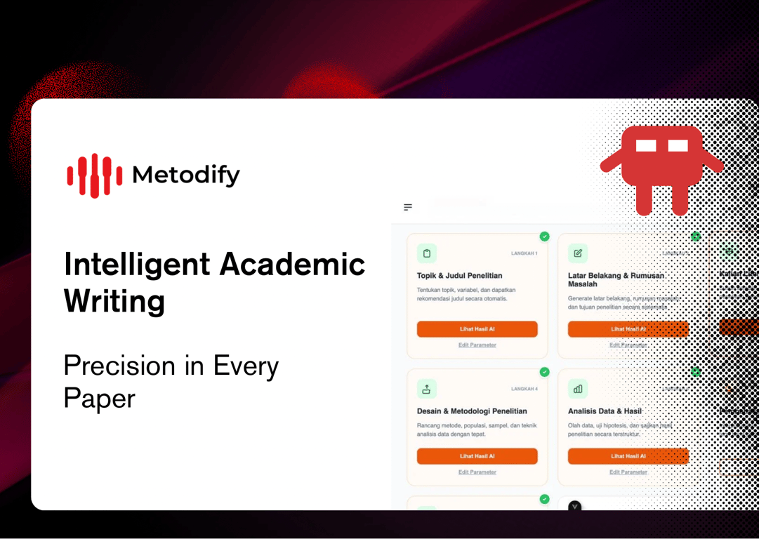Metodify Hadir sebagai Platform AI Akademik untuk Mendukung Penulisan Artikel Ilmiah