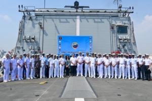 INS Sunayna Tiba di Jakarta, Misi “One Ocean, One Mission” Perkuat Sinergi Maritim Indonesia–India