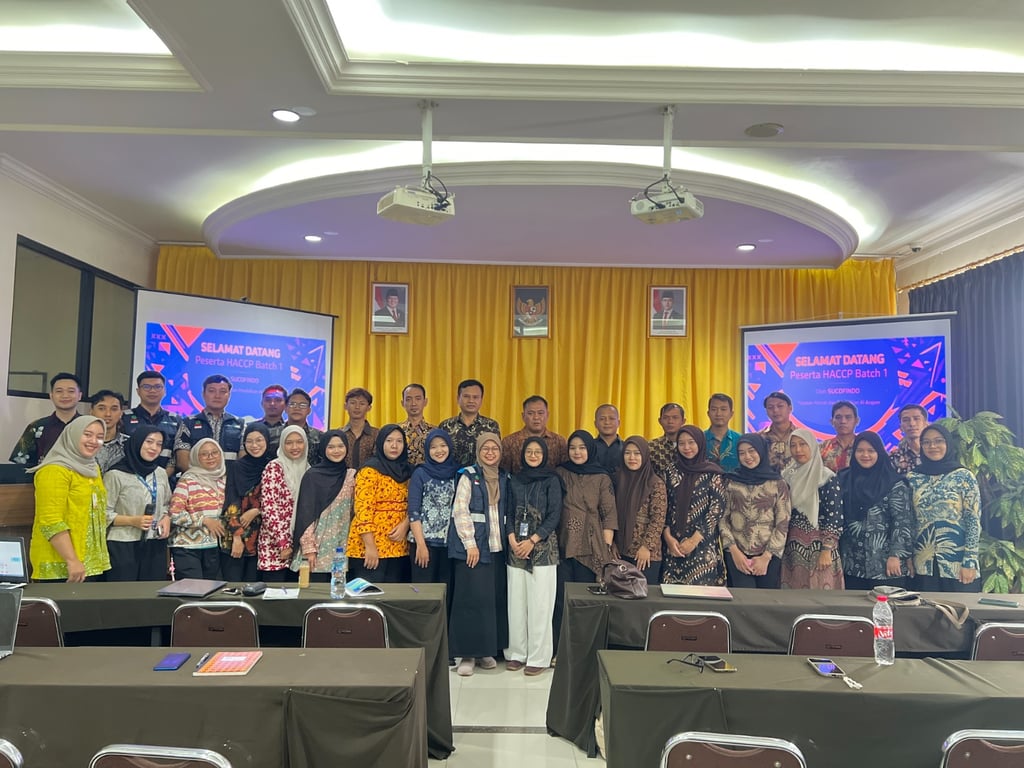 Dorong Standar Keamanan Pangan, SUCOFINDO Gelar Pelatihan bagi Satuan Pelayanan Pemenuhan Gizi