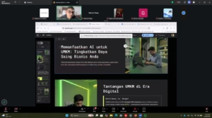 50 Mahasiswa Papua Ikuti AI Connect Series tentang Produktivitas Mahasiswa Berbasis AI