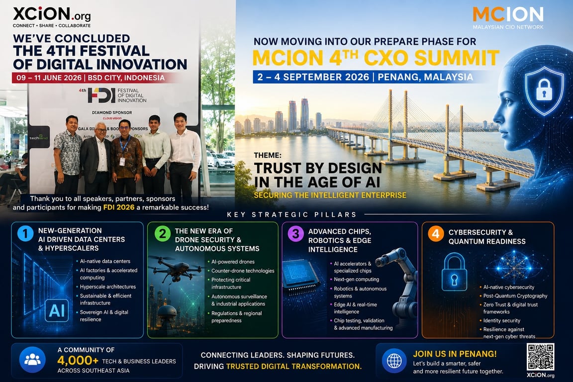 XCION Sukses Gelar Festival Inovasi Digital ke-4 Tahun 2026, Menargetkan MCION 4th CXO Summit di Penang