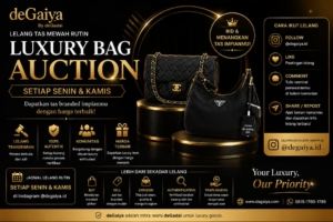 Tak Hanya Jual Beli, Kini Berburu Tas Branded Bisa Lewat Lelang Rutin deGaiya Setiap Senin dan Kamis