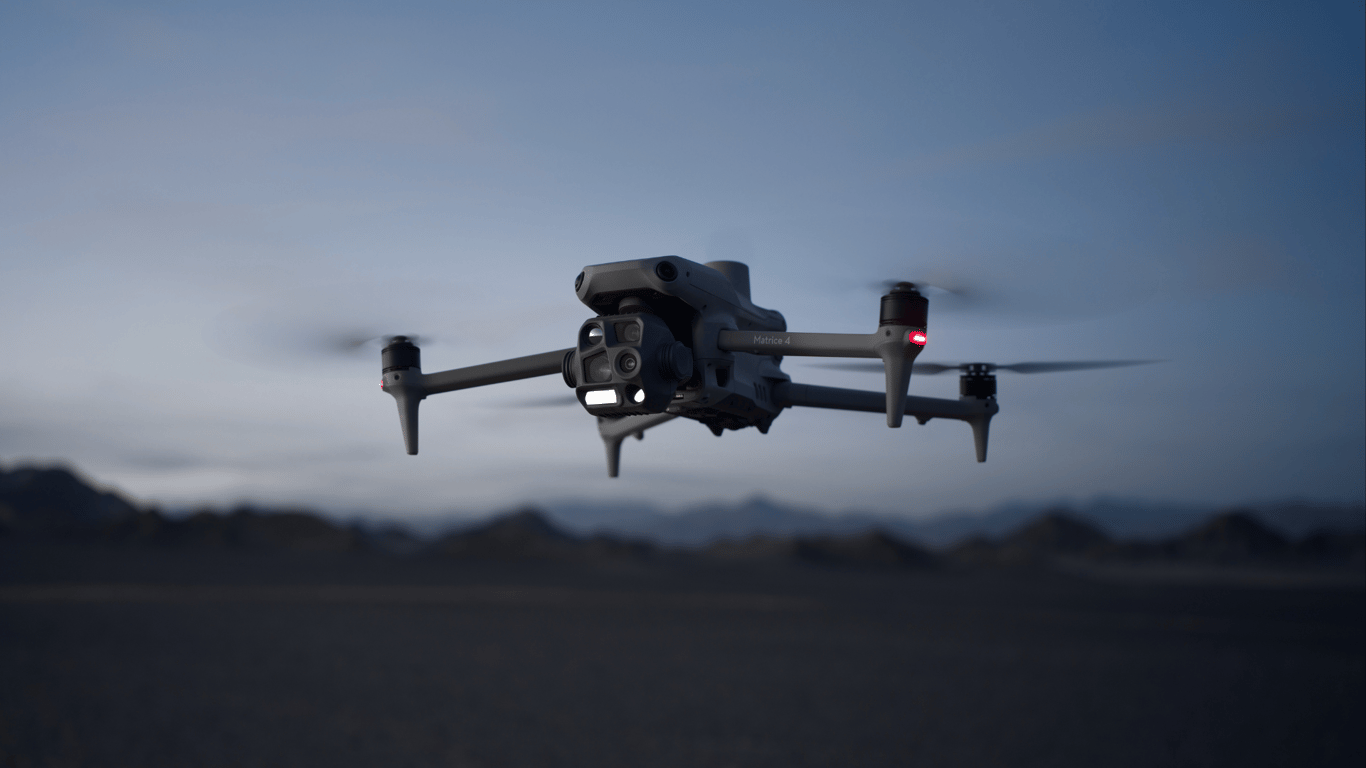 Drone DJI Matrice 4 Thermal untuk Inspeksi dan Pemantauan Keamanan