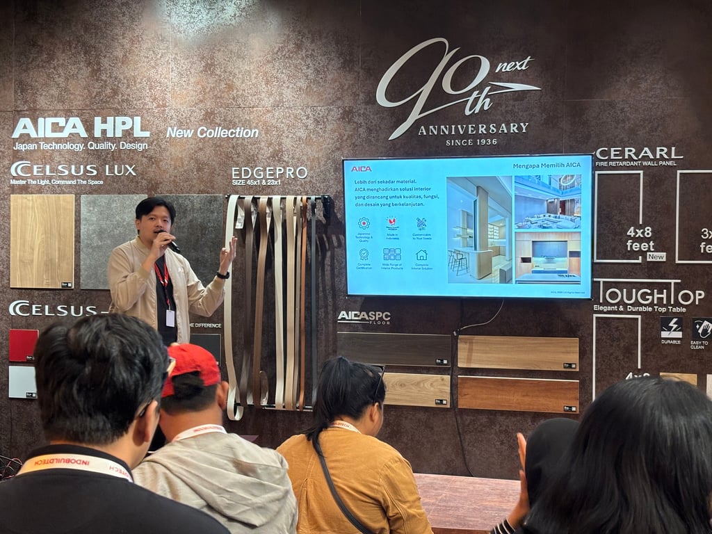 Rayakan 90 Tahun Inovasi Global, AICA Indonesia Perkenalkan Dua Inovasi Material Terbaru di INDOBUILDTECH 2026