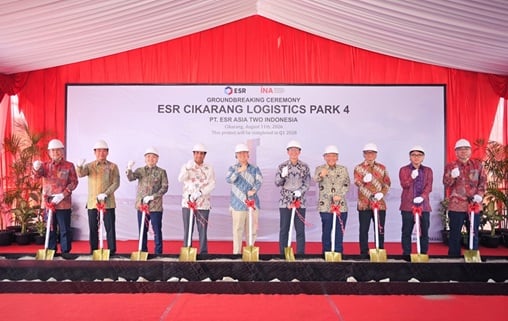 ESR dan INA Perluas Kemitraan untuk Pengembangan Logistik Baru di Indonesia