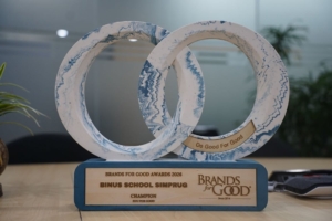 Raih Gelar Champion di Brands for Good Award, BINUS SCHOOL Simprug Jadi yang Terbaik untuk Kategori Pendidikan Berdampak