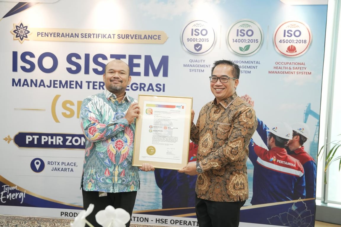 SUCOFINDO Perkuat Penerapan Sistem Manajemen Terintegrasi Pertamina Hulu Rokan