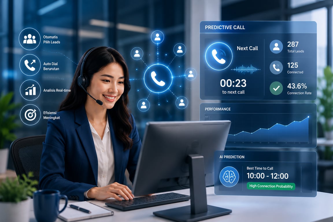 Predictive Call Barantum untuk Tingkatkan Efisiensi Operasional