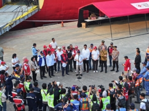 Melayani Sepenuh Hati, IPCC Dukung Pengiriman Bantuan Kemanusiaan PMI ke Nusa Tenggara Timur