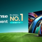 Nomor 1 Dunia Kategori TV 100 Inci ke Atas, Hisense Pimpin Pasar Global TV Layar Besar pada Semester Satu 2026