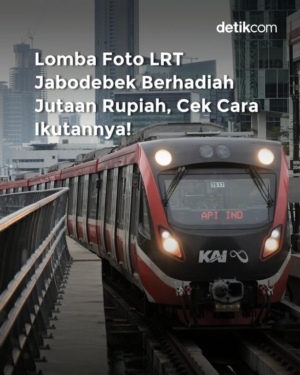 Lomba Foto LRT Hadirkan Hadiah Menarik, Ini Syaratnya