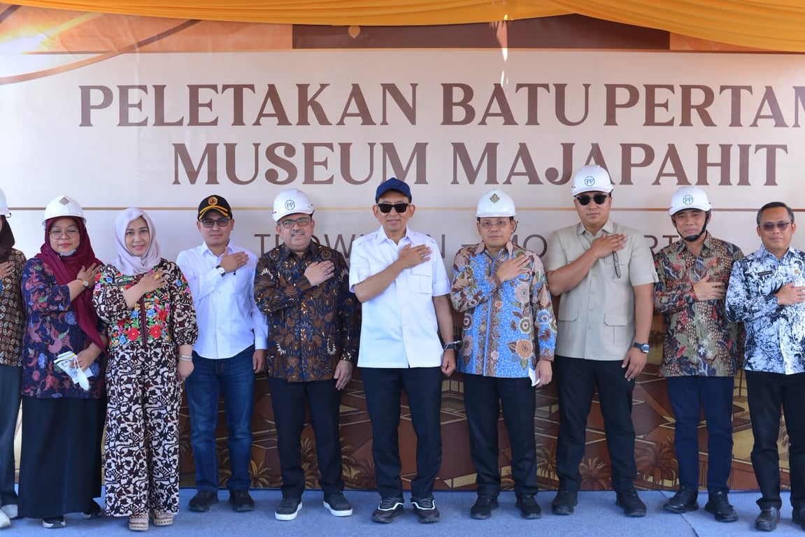 PTPP Mulai Pembangunan Museum Majapahit, Usung Konsep Ramah Lingkungan dan Berkelanjutan