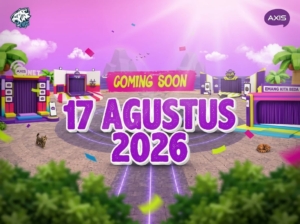 AXIS dan EVOS Hadirkan AXISLAND, Perayaan Kemerdekaan RI dalam Bentuk Baru di Roblox Lewat Kampanye #17anKitaBeda