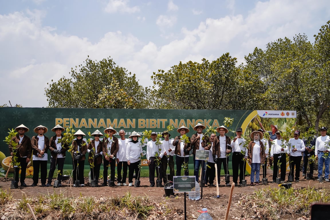 Perkuat Ketahanan Pangan dan Ekonomi Desa, Pertamina Gelar Panen Raya Nangka di Hutan Wanaboga Gunungkidul