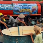 Kekeringan di Banyumas, Bank Mandiri Taspen Bantu Penuhi Kebutuhan Air Bersih Warga
