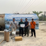 Bantu Warga Terdampak Karhutla, PT PSL Salurkan 94000 Liter Air Bersih dan  Alat Kesehatan di Mempawah