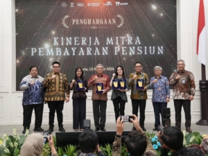 Bank Mandiri Taspen Raih Dua Penghargaan Terbaik 1 Kinerja Pembayaran Pensiunan
