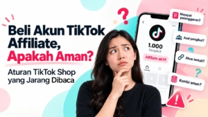 Beli Akun TikTok Affiliate, Apakah Aman? Ini Aturan dari TikTok Shop yang Jarang Dibaca