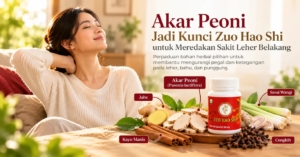 Akar Peoni Jadi Kunci Zuo Hao Shi untuk Meredakan Sakit Leher Belakang