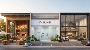 Kafe, Klinik, dan Showroom Butuh Ruang yang Tidak Sama